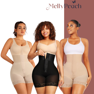 High-waisted shapewear corset butt lift and abdominal support